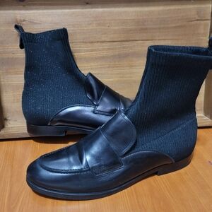 Carmen Black Mirtillo Diverso Scarpa Womans Loafers Sz 40/8.5